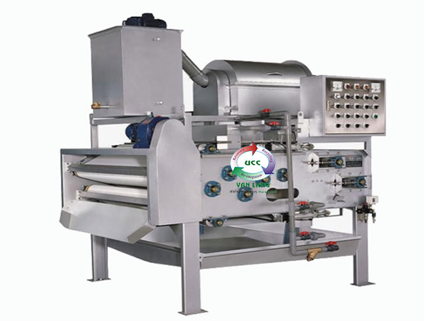 Máy ép bùn băng tải